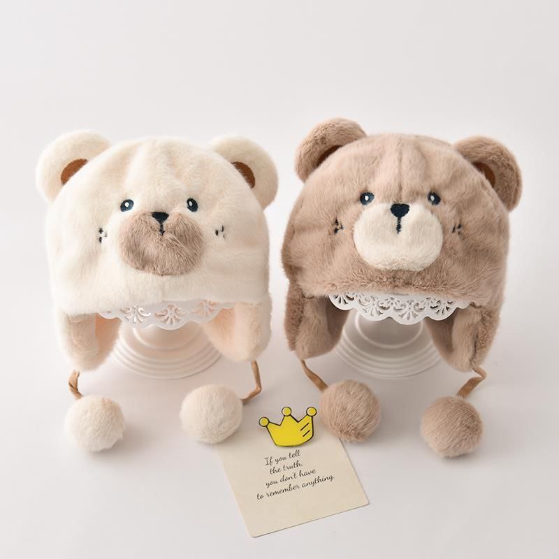 کلاه خز خرسی بنددار